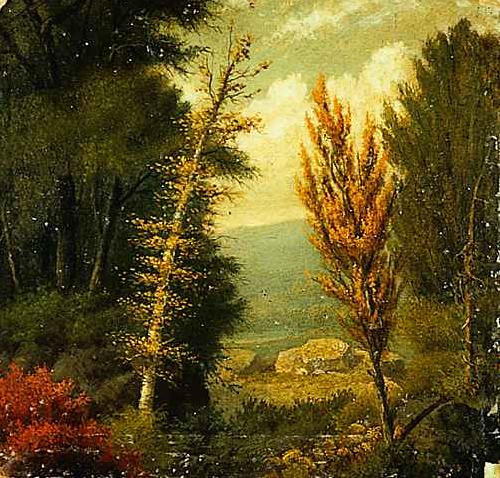 unknow artist Autumn Scene oil painting image